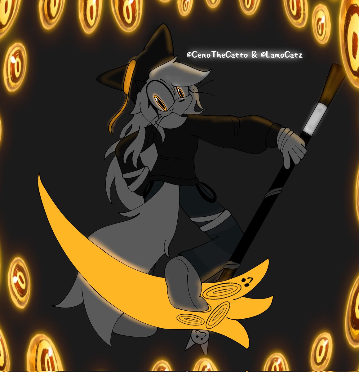 CenoKat's tweet photo. I love how this one turn out!
Thank to @lamocat helping with poses template!!!
#Mobian #sonicoc https://t.co/H2crMfRd6J