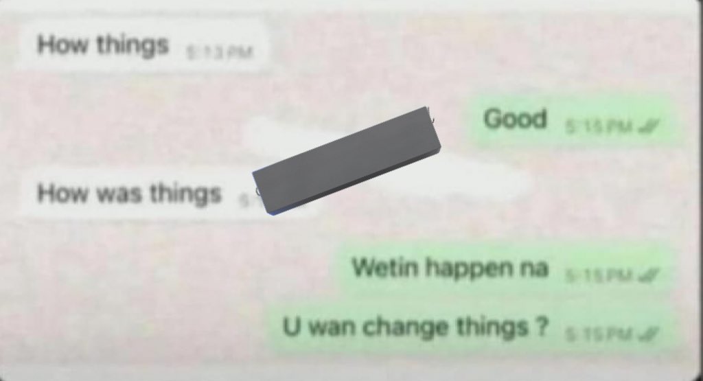 Some people too dy over do 😂