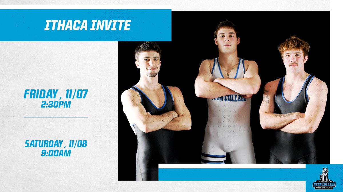 PctWrestling's tweet image. 🚨MATCH DAY🚨

We head up to Ithaca, New York today to compete in the Ithaca Invite looking to improve on our 4th place team finish last year! 
#Itsonyou
#Wehavefun
