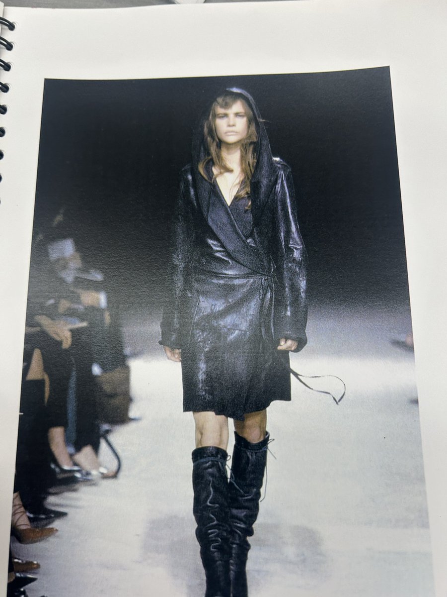 from 'ann demeulemeester men's + women's fw 2001/2002 lookbook