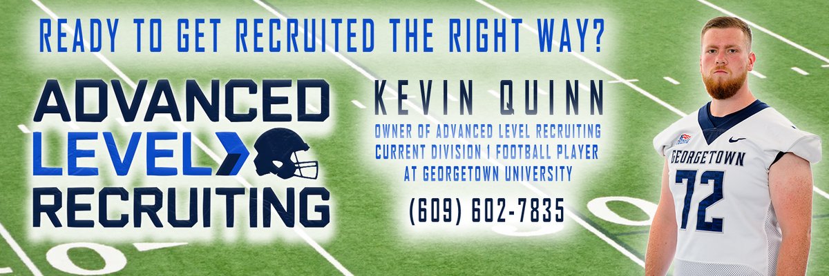 GDsullysays's tweet image. High school football players, need some help navigating the recruiting world? Consider reaching out to former @HermitsFootball and Georgetown U. OL Kevin Quinn to help on your journey! Follow him @AdvLevelRecruit and check out the website, advancedlevelrecruiting.com today!