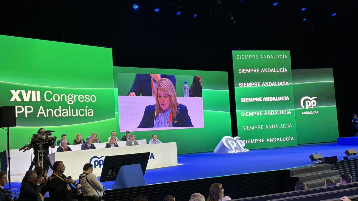 Comienza el XVII Congreso del PP de Andalucía con un peso importante de #Malaga <a href="/ppandaluz/">PP de Andalucía</a> <a href="/PPMalaga/">PP Málaga</a> para consolidar a <a href="/JuanMa_Moreno/">Juanma Moreno</a> como mejor representante del PPandaluz y como presidente de la <a href="/AndaluciaJunta/">Junta de Andalucía</a> #AndaluciaAvanzq #SiempreAndalucia