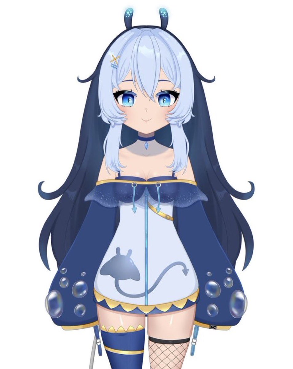 itsreibubbles's tweet image. HIIII im Rei Bubbles- a stingray vtuber!! 💙🌊

look at all my cute models!! 

#ENVtuber #Live2D