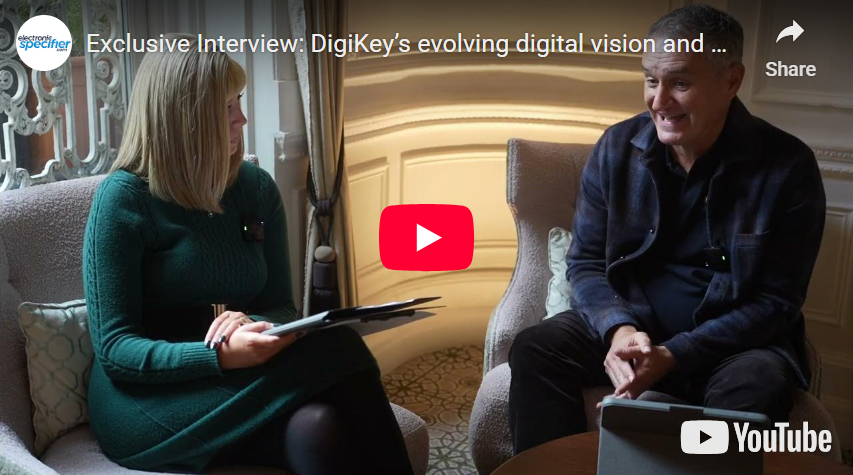 electronicspec's tweet image. DigiKey’s evolving digital vision and market momentum 🎥

Find out more and watch now: electronicspecifier.com/news/tech-vide…

#ElectronicSpecifier #Engineering #DigiKey #Electronics #Engineers #VideoInterview #TechNews @digikey