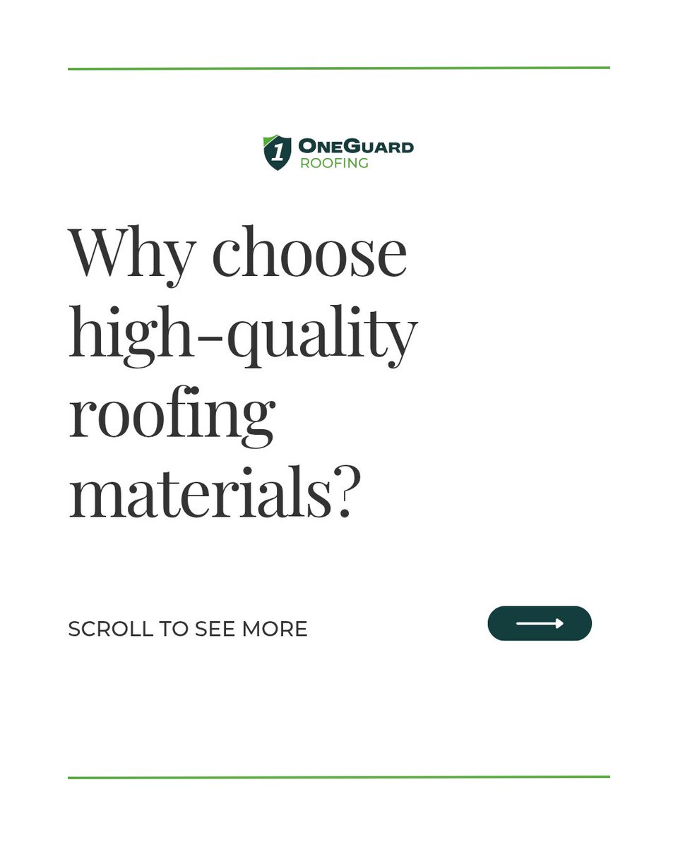 OneguardRoofing's tweet image. Protect your home and upgrade your roof with OneGuard! 🏡✨

Swipe to see why high-quality roofing materials matter. 💪💧🎨

📍 Greater Boston, Massachusetts

📞 781-999-1745

🌐 oneguardroofing.com

Hashtags:

#OneGuard #RoofingExperts #DurableRoof #LeakPrevention
