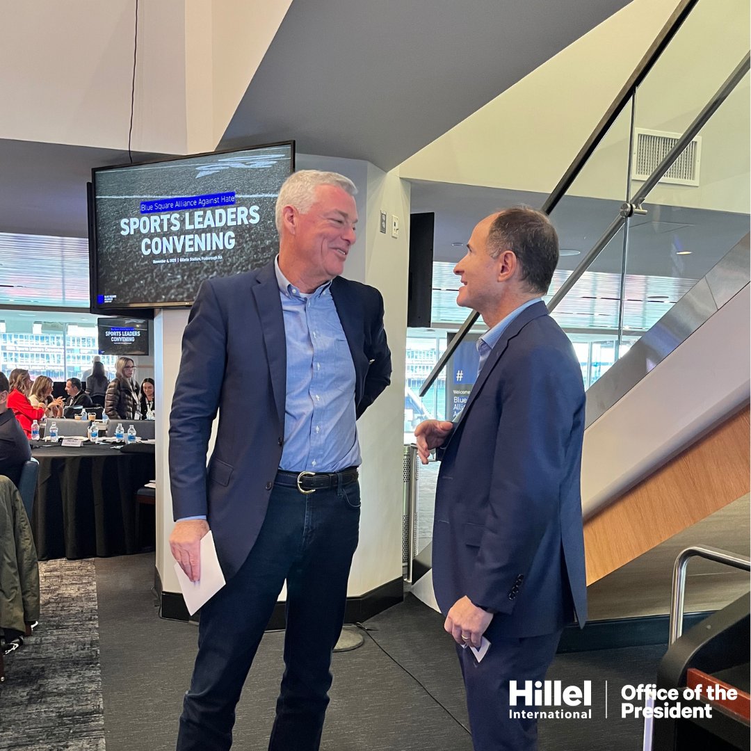 Honored to join Robert Kraft’s Sports Leaders Convening with <a href="/JGreenblattADL/">Jonathan Greenblatt</a>, <a href="/AJCCEO/">Ted Deutch, CEO of American Jewish Committee</a> &amp; <a href="/MichaelGMasters/">Michael Masters</a> to discuss combating antisemitism. Inspired by leaders like Emmanuel Acho, Julian Edelman, Tony Ressler, Jessica Berman &amp; Van Jones. Game on against hate in all forms. @BSQorg