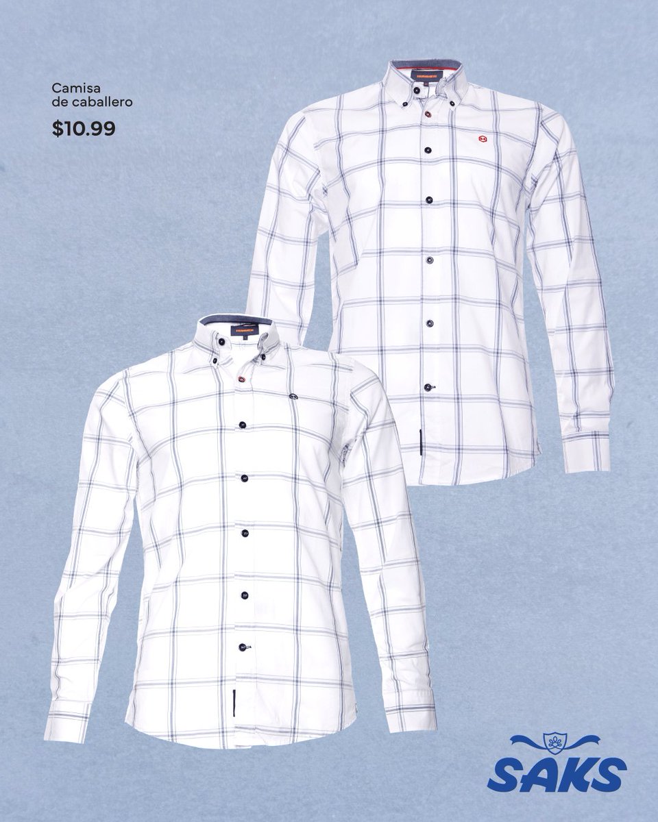 Plan de fin de semana listo. ✔️
Solo te falta una de estas camisas. 😎

Camisa de Caballero - 1614204. Disponibles en todas nuestras sucursales. 

#sakspanama #modasaks #saks