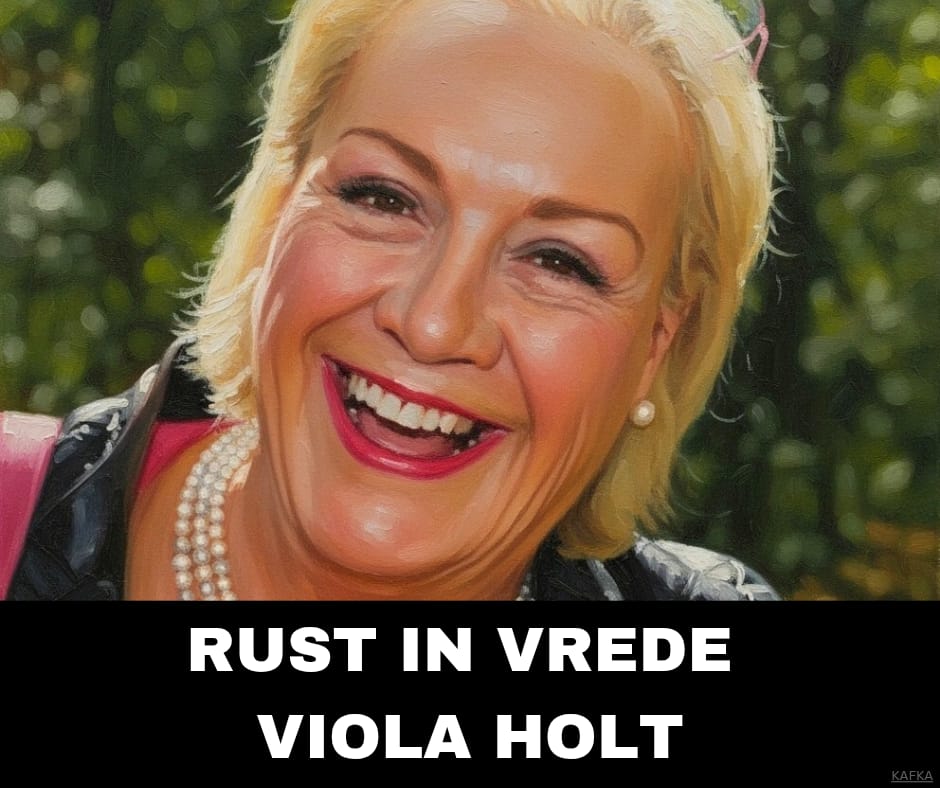 Viola Holt overleden, 1 van de weinige TV-persoonlijkheden die zich openlijk durfde te verzetten tegen de tirannie van de overheid! 
Een dapper mens is niet meer onder ons. 

Doe een ❤️ &amp; RT voor Viola, ze mag nooit vergeten worden!