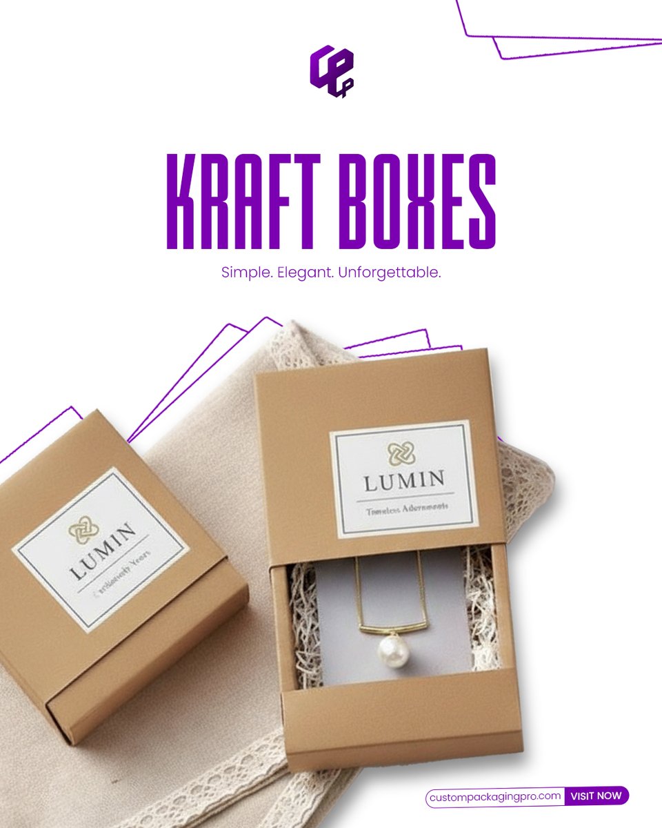 cppro_official's tweet image. Elegant packaging drives loyalty. Our custom kraft boxes merge simplicity with sophistication, boosting your brand&apos;s perceived value.

Simple. Elegant. Unforgettable.

Upgrade your US business packaging. DM us or call us at (346) 396-3327.

#CustomPackagingPro #KraftBoxes