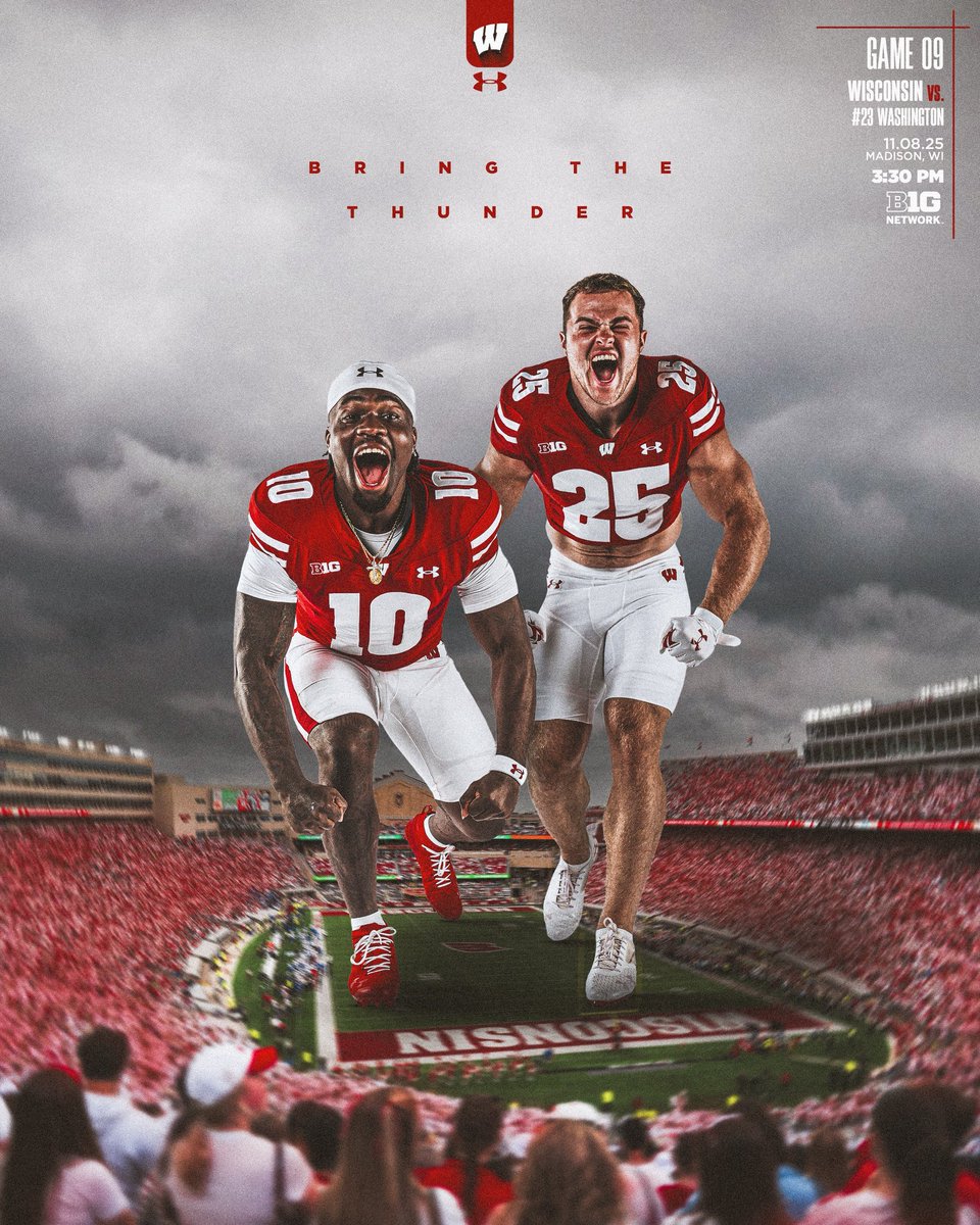 Wisconsin Football tweet media