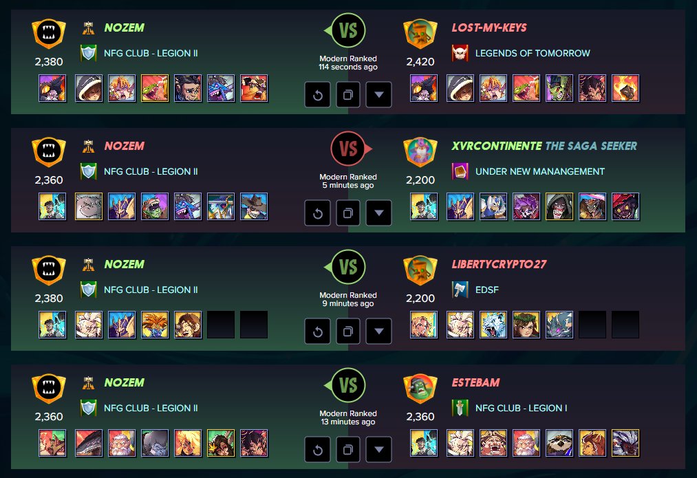 Having a great time playing <a href="/splinterlands/">Splinterlands</a>! I'm seeing all veterans, names I recognize, good you are all still here!

Have a great weekend everyone!