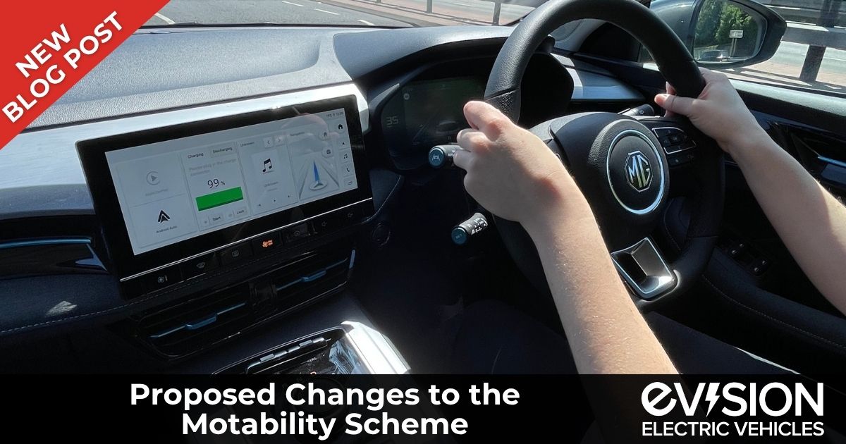 EVisionEVs's tweet image. Our latest blog post is now live!
Interested in the proposed changes to the Motability Scheme? Read more here:  evisionevs.co.uk/2025/11/04/pro… 
#motabilityscheme #evnews #carhire #electricvehicles