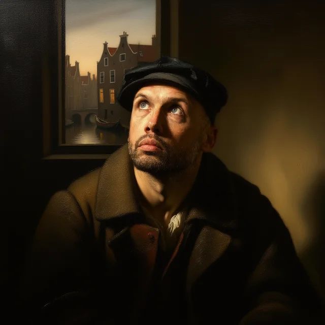 Heden verneemt men dat John Heitinga, eertijds veldheer bij Ajax, ontslagen zijnde, nu in sijn huize schuilt; hij en durft de straet niet, vrezende dat het volk roepe: “Uit, uit, o coach!” Alzó zit hij bij ’t venster en oefent stilte. #AmsterdamscheKronycken #Ajax #Heitinga