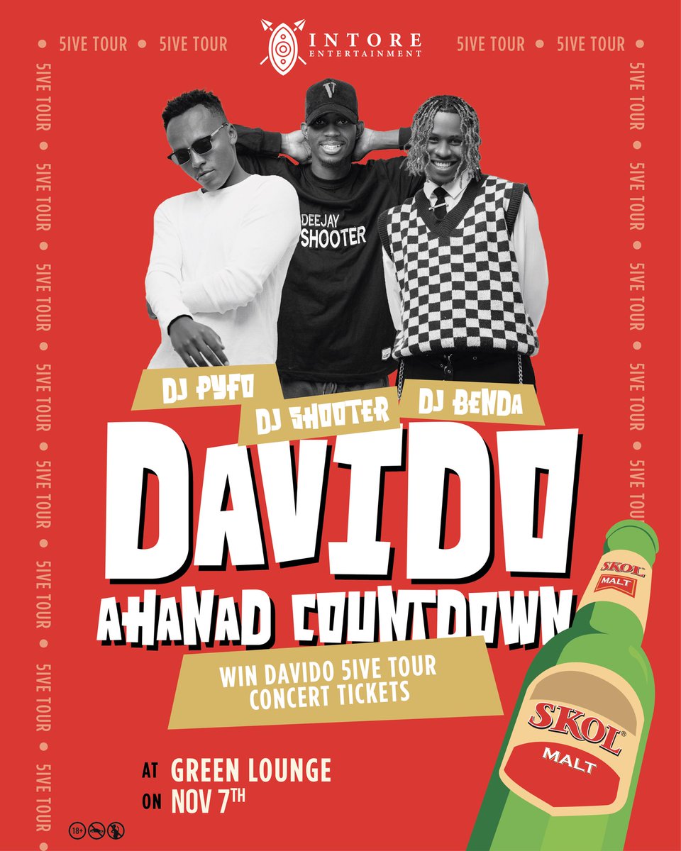 noellashyaka's tweet photo. Something big is going down tonight🔥 @SkolRwanda is turning up the heat at Green Lounge with the smooth taste of Skol Malt 🍻.
Good vibes, great energy, and memories waiting to happen😎
Don’t just hear about it , be part of it!
#SkolMaltMoments #KeepItAhanad #DavidoAhanadCountdown