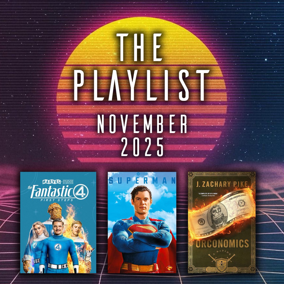 Our Nov. 2025 Patreon bonus episode is live! Join <a href="/adrianmgibson/">ADRIAN M. GIBSON 🍄💙 SFF Author & Book Designer</a> <a href="/mjkuhnbooks/">M. J. Kuhn</a> &amp; @gretakkelly as they discuss Superman vs. The Fantastic Four, Orconomics by <a href="/jzacharypike/">J. Zachary Pike</a>, Long Live Evil by <a href="/sarahreesbrenna/">Sarah Rees Brennan</a> and more.

Join our Patreon at $5+ to access👇
patreon.com/sffaddictspod