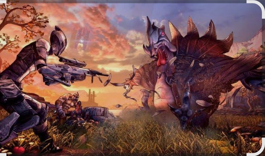 TravVersus12's tweet photo. @GearboxOfficial @Borderlands Are we getting this badboy back? I miss hunting my turkey for Thanksgiving https://t.co/aY3uVoqGeN
