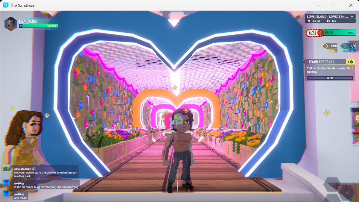 lizardk1n6's tweet photo. I'm ready to find my true love in the Love Island villa @TheSandboxGame  https://t.co/9dPYBR1PYs https://t.co/UoMBXevotc