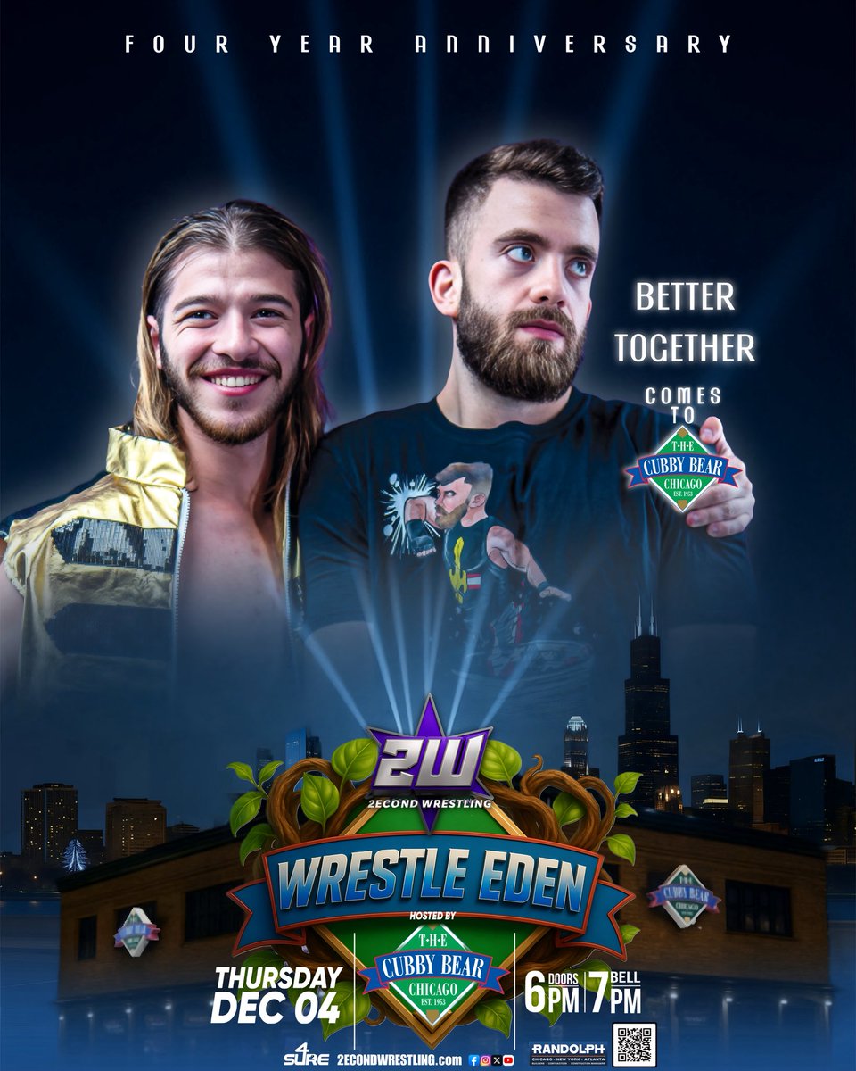 🔥Announcements🔥

Amazing week of announcements! More next week!
- <a href="/blairxyno/">Blair Onyx</a> vs <a href="/ColtCabana/">Colt Cabana🦦</a> 
- <a href="/thebombshelly/">Shelly Benson</a> <a href="/origold16/">Ori Gold</a> <a href="/HadarHorwitz/">Hadar Horvitz</a> &amp; #JackalStevens
- PLUS <a href="/DavidAliWRSTLNG/">DAVID ALI 🤼‍♂️</a> vs <a href="/sabotagesean/">Sabotage</a> 
- <a href="/LaynieLuck/">Laynie</a> <a href="/rebeccajscott_/">RJS🖤</a> 

‼️Limited Seats Remain‼️
eventbrite.com/e/2econd-wrest…