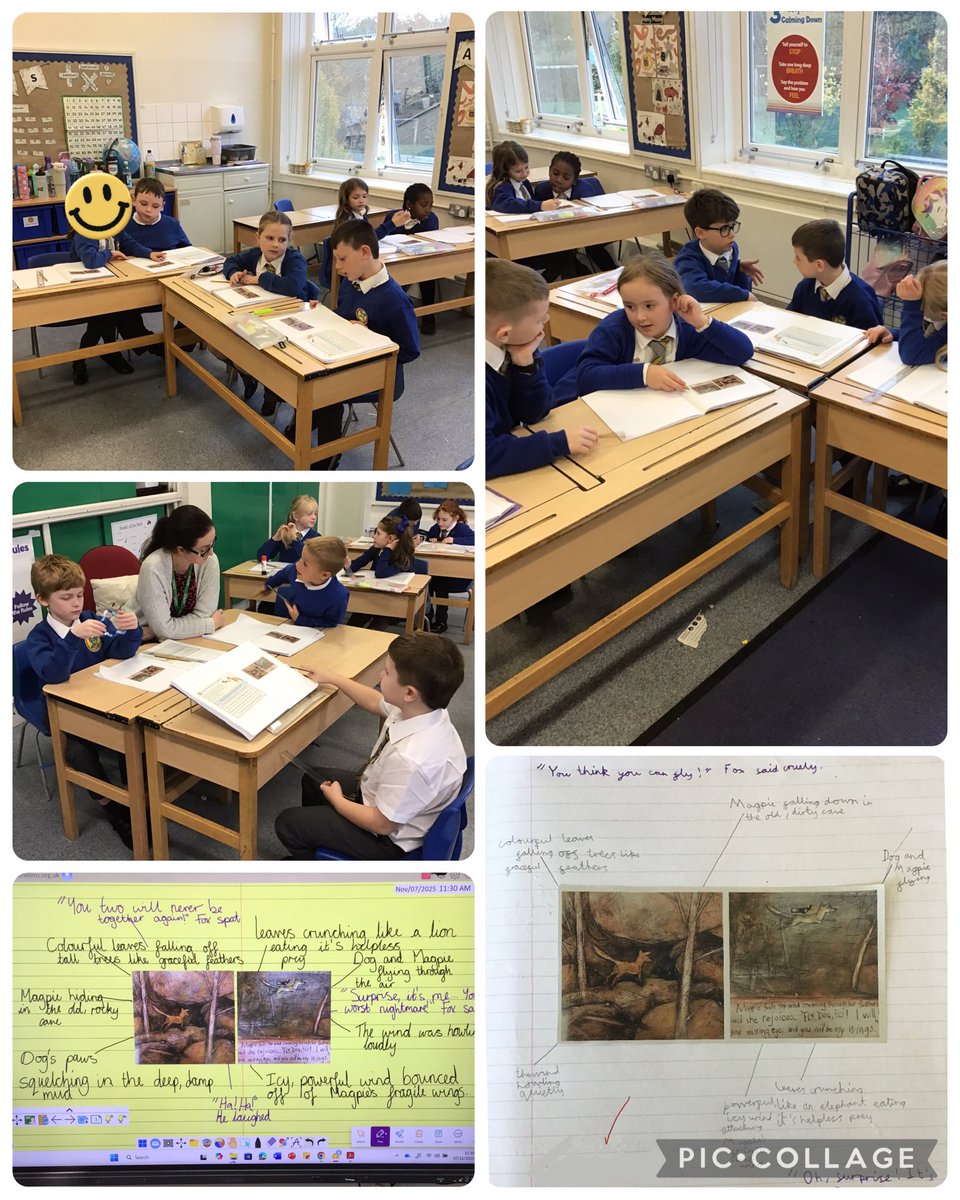 StPPPrimaryY3's tweet photo. Year 3 have been learning about inverted commas in writing today, and how to use direct speech in our writing. We also discussed lots of ideas to help us with our descriptive writing next week. ✏️📖 @StPPPrimary https://t.co/ZBqzrtp7RK