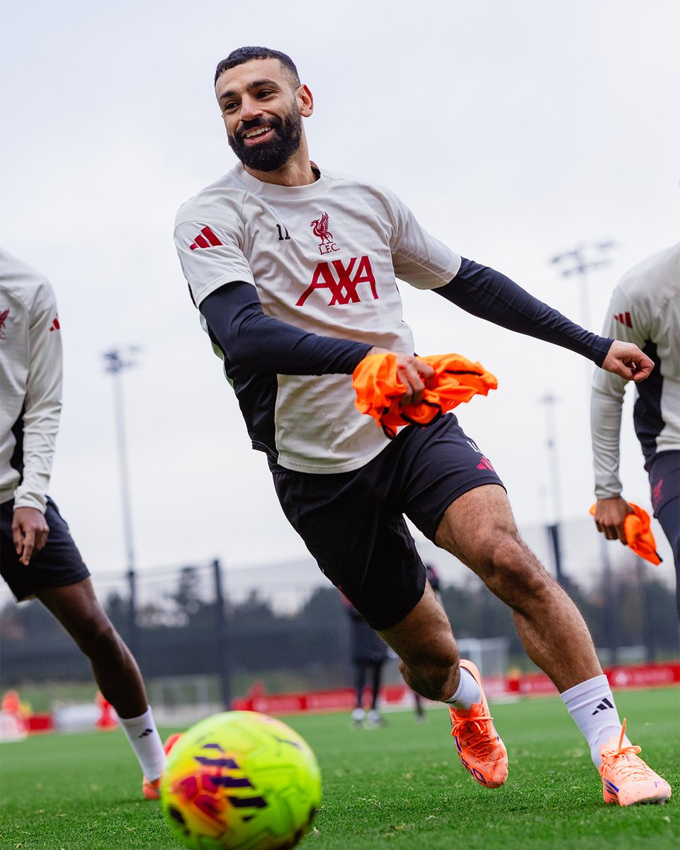LFC's tweet image. Mo in action 👑⚡️