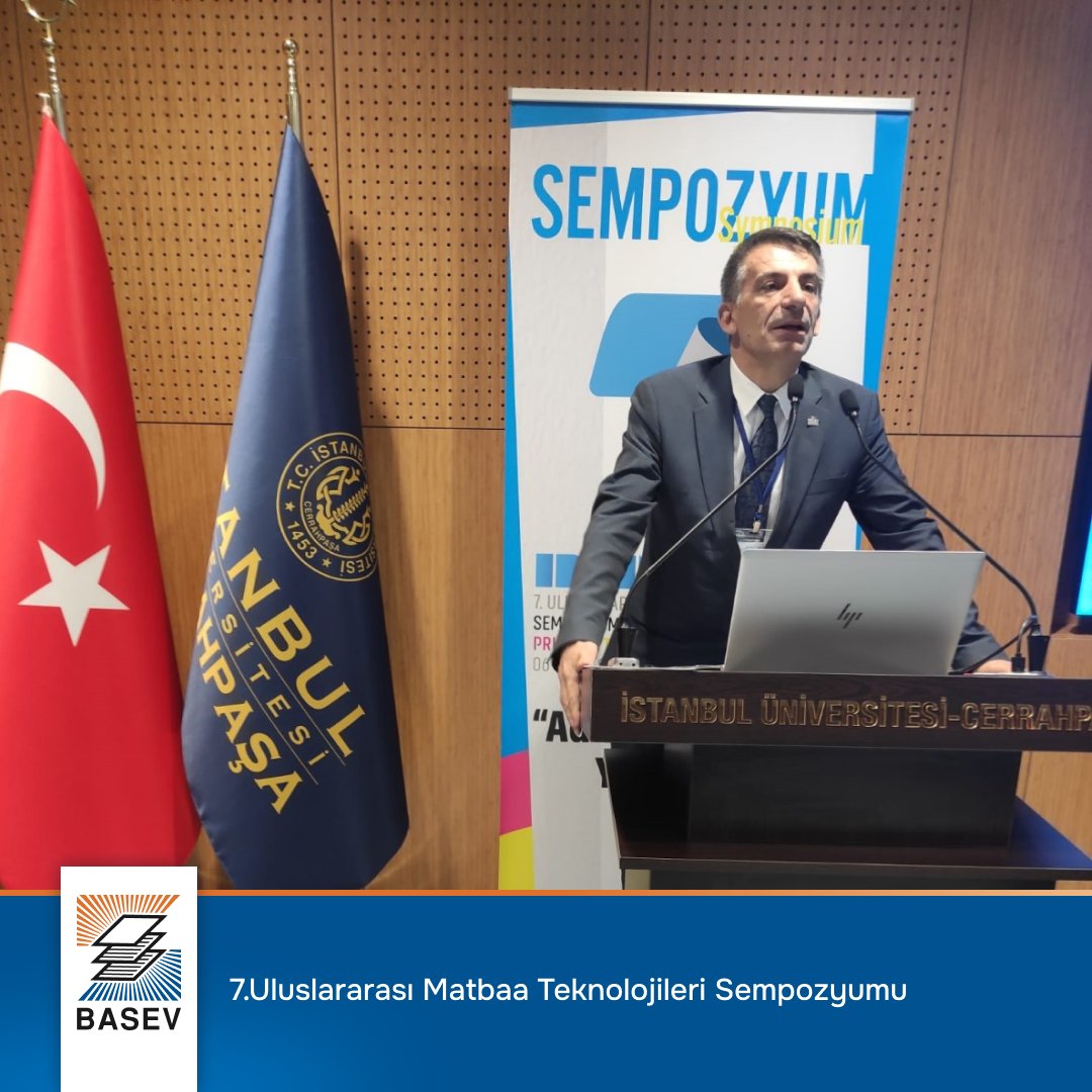 basevorgtr's tweet photo. 7.Uluslararası Matbaa Teknolojileri Sempozyumu’nun yedincisi; İstanbul Üniversitesi-Cerrahpaşa Teknik Bilimler Meslek Yüksekokulu Basım ve Yayım Teknolojileri tarafından “Adli Bilimler ve Yapay Zeka” konu başlığı altında düzenlendi.
#BASEV #BasımSanayiEğitimVakfı #BasevEğitim https://t.co/wBUgW2a8ov