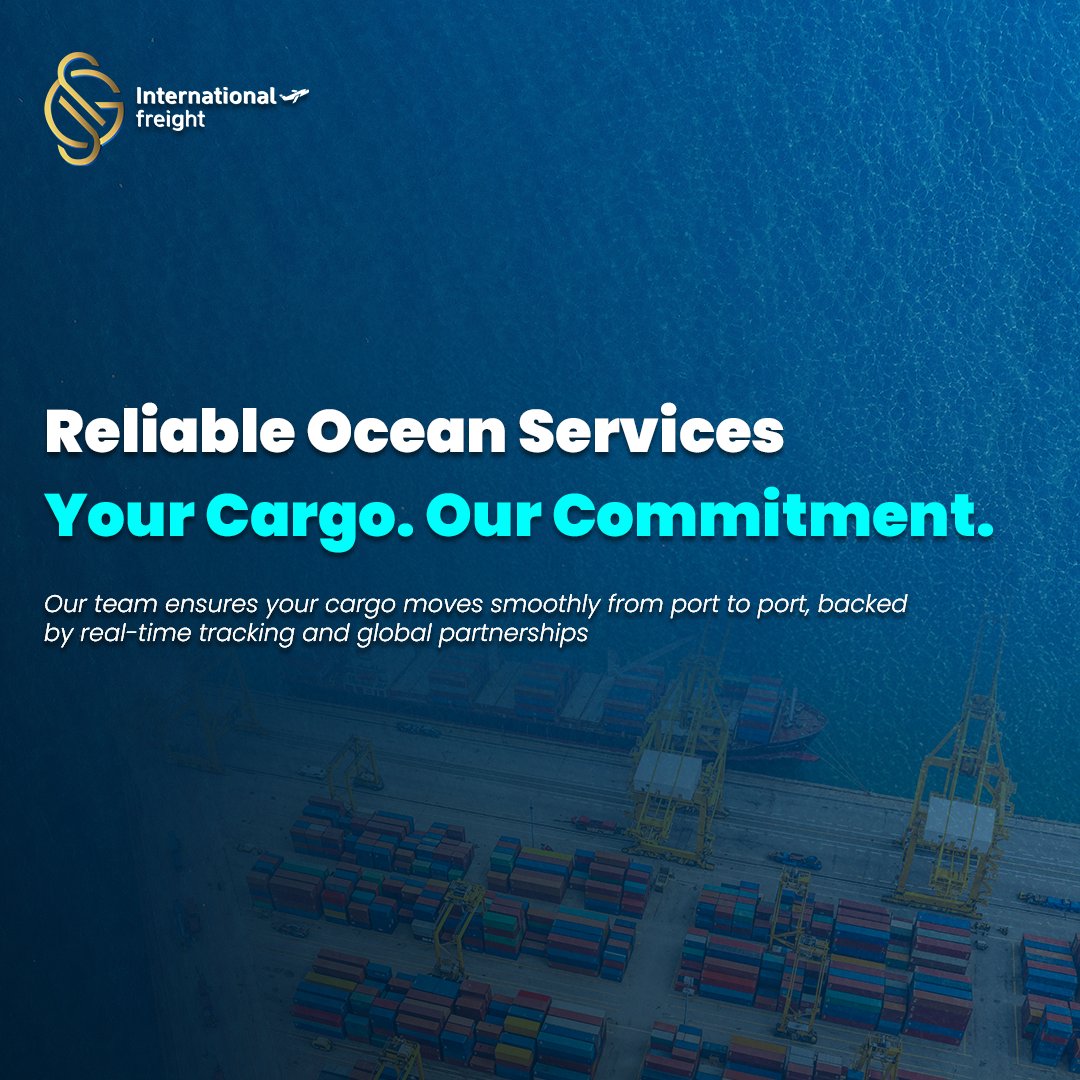sreeguruin88891's tweet image. From port to port, we deliver your cargo safely, efficiently, and on time.
Because your business deserves a logistics partner that moves with precision.MaritimeLogistics #EndToEndLogistics #ShippingMadeEasy