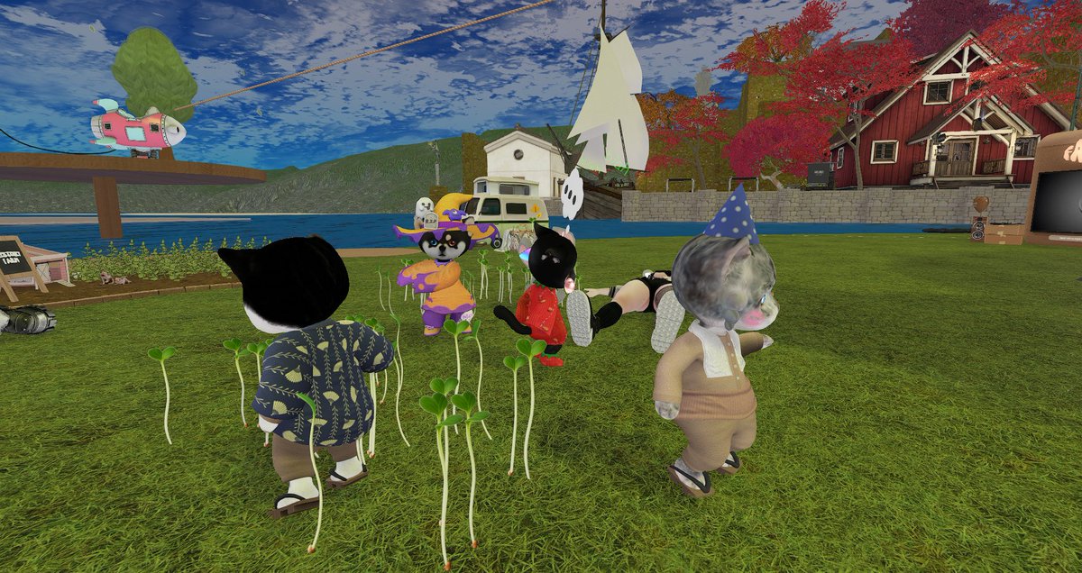 marin_9292's tweet image. Dinkieの遊び場所を探して飛んだら偶然でビックリ！TLで見かけたMMさんの溜まり場だったよ🥰みんな優しくてすごく楽しかったよ！
Dinkieの温泉欲しいよね！私、温泉掘ります！
Dinkie tiny furryみんな遊びに行ってみてね✌︎(   ᷇࿀ ᷆  )︎︎︎︎✌︎
また遊びに行く！