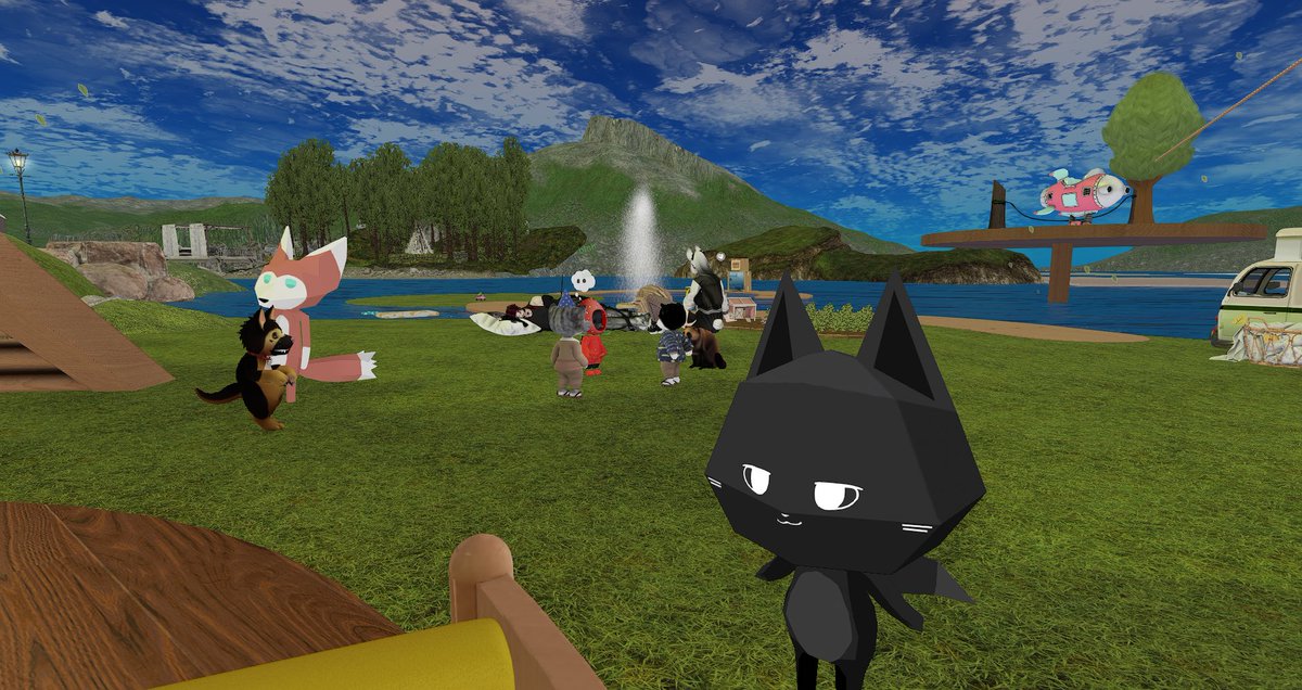 marin_9292's tweet image. Dinkieの遊び場所を探して飛んだら偶然でビックリ！TLで見かけたMMさんの溜まり場だったよ🥰みんな優しくてすごく楽しかったよ！
Dinkieの温泉欲しいよね！私、温泉掘ります！
Dinkie tiny furryみんな遊びに行ってみてね✌︎(   ᷇࿀ ᷆  )︎︎︎︎✌︎
また遊びに行く！