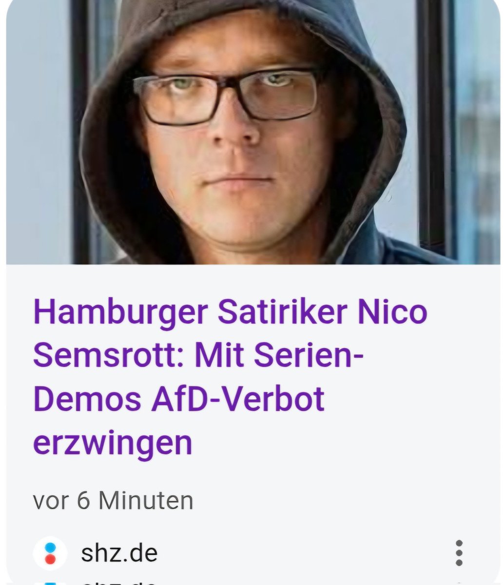 Dieser Typ will also erzwingen, dass wir nicht mehr AfD wählen! 😂 Eure Reaktion?