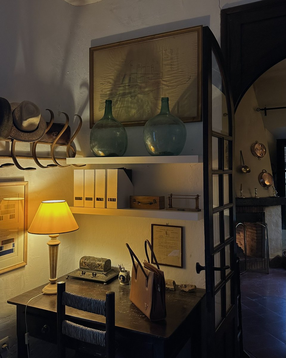 ahora que ya se puede encender la chimenea en el cortijo