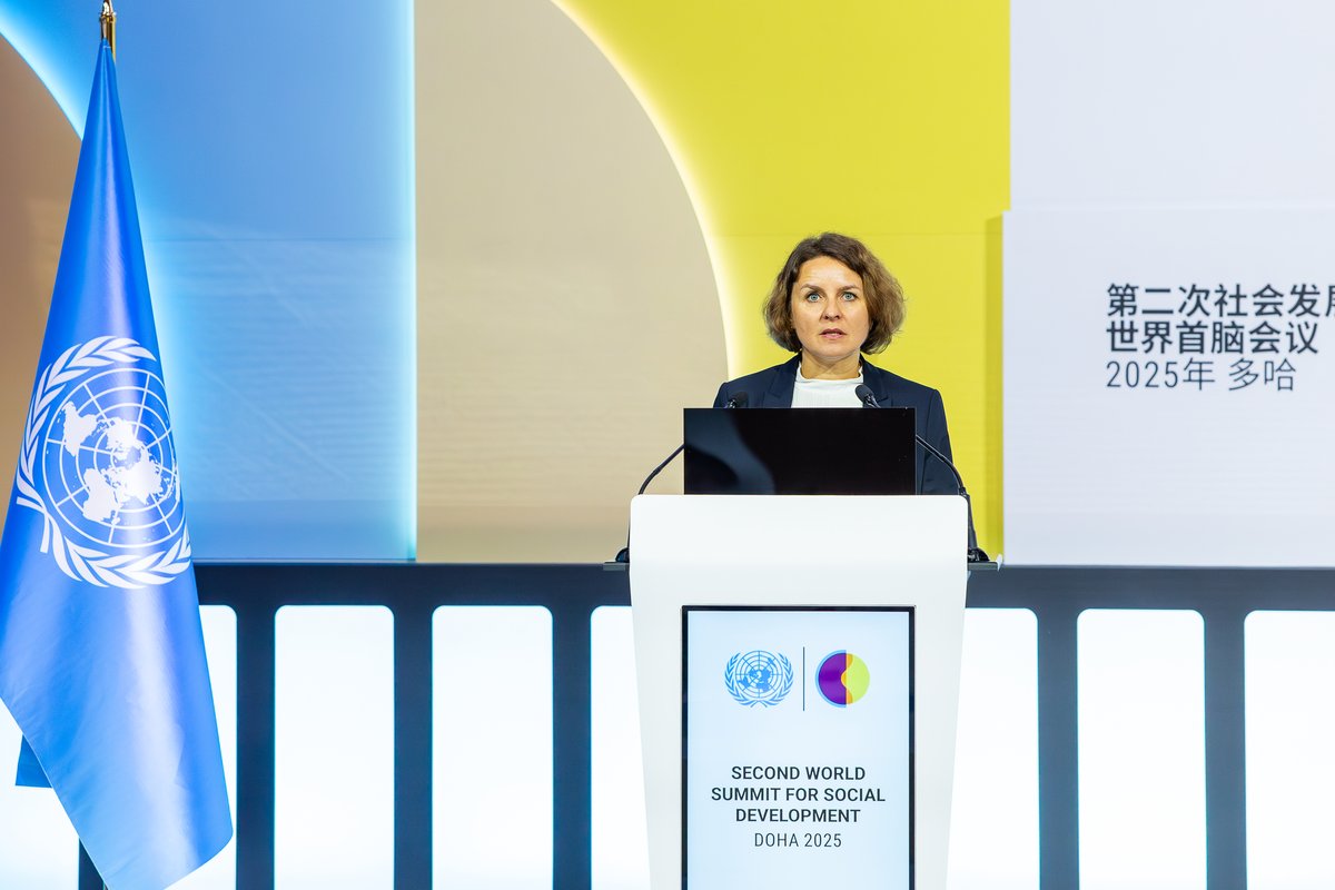 Time to move from commitments to actions: on the last day of the #SocialSummit2025, 🇨🇭emphasized the need to reconcile economic growth with social development objectives through greater policy coherence, strong multilateralism and inclusive cooperation.