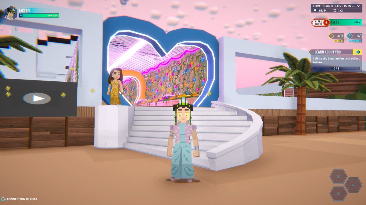 Mkt5O's tweet photo. I'm ready to find my true love in the Love Island villa @TheSandboxGame  https://t.co/1J5pLGEItR https://t.co/3rKgL2JFP0