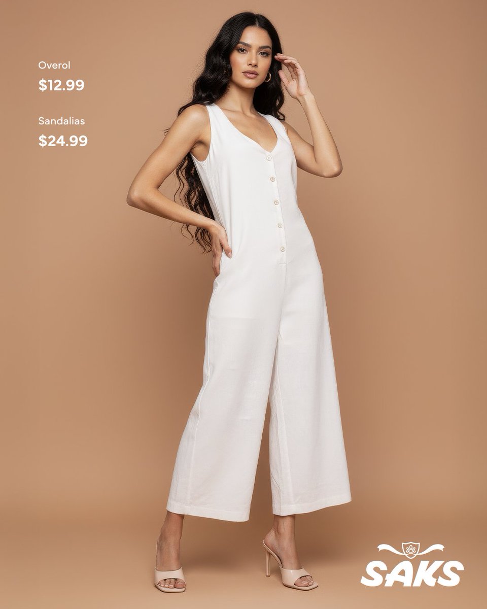 💃 De la mañana a la noche con el mismo flow. 
¡Perfecto para ti! 😉

Overol - 1606780. Disponible en todas nuestras sucursales. 
Sandalias - 1586971. Disponible en El Dorado. 

#sakspanama #modasaks #saks