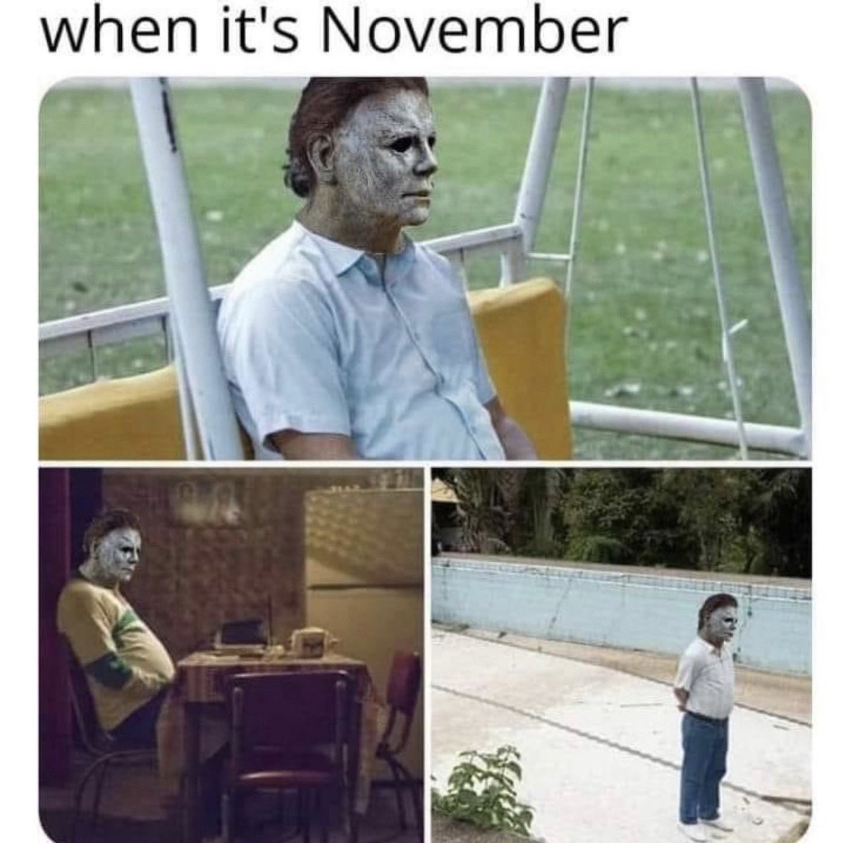 One week ago it was Halloween 🎃