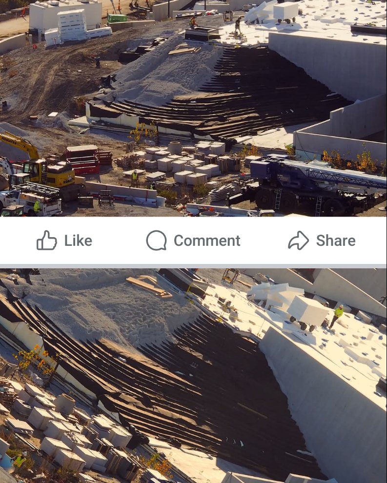 The Obama Presidential Center is landscaping using styrofoam. "Using styrofoam as a landscaping material is harmful because it does not biodegrade and breaks down into harmful microplastics that can contaminate soil and water... leaching toxic chemicals into the soil, disrupting