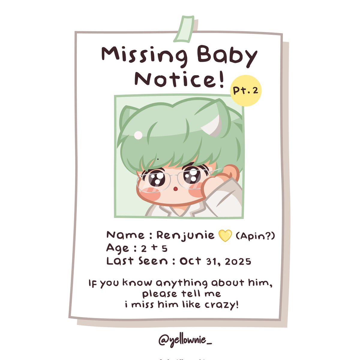 yellownie_'s tweet photo. PLS HELP RT‼️😭😭 https://t.co/kRtAdwbVVh