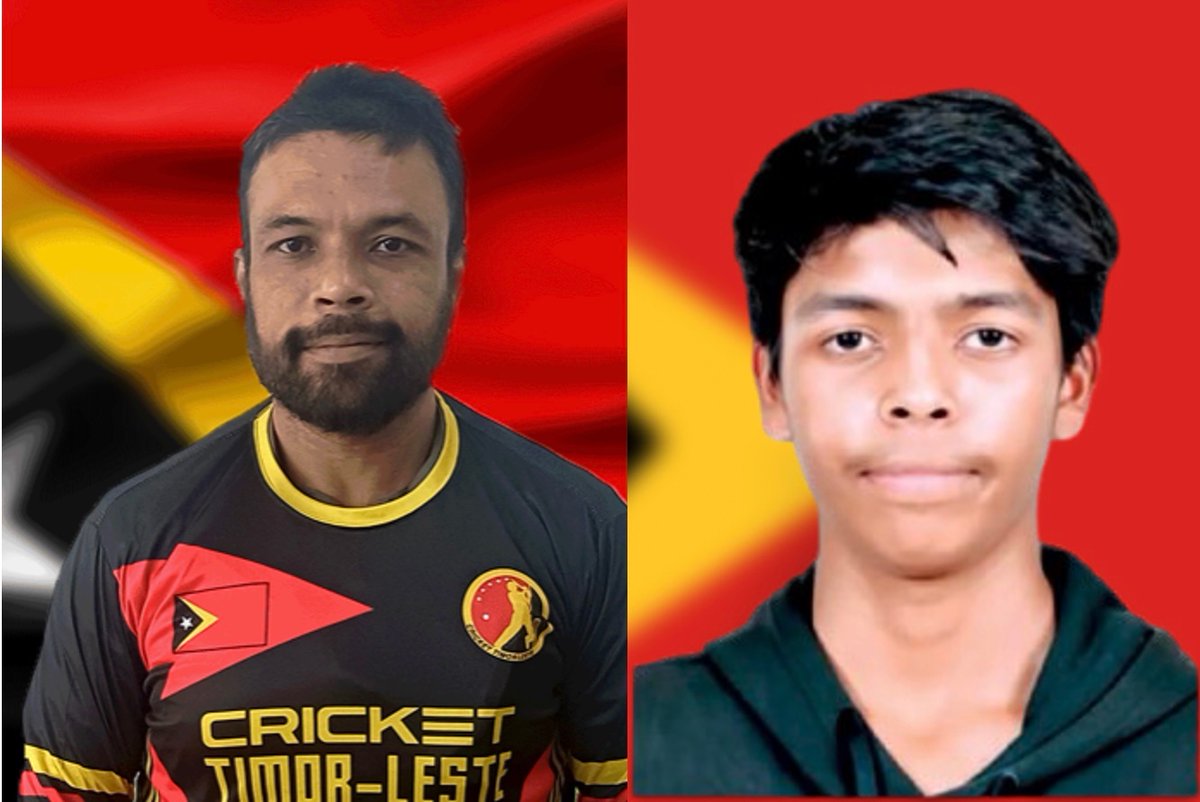 First father and so duo to represent the same XI in an international cricket.

Suhail Sattar (50) and his son Yahya Suhai (17) made their T20I debuts yesterday with the rest of their team mates in the first ever international played by Timor-Leste 🇹🇱