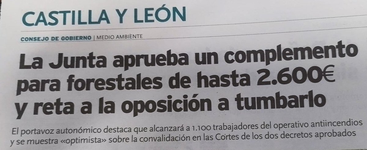 apamcyl's tweet photo. Desde @jcyl y @alferma1 @consejeromavcyl pretenden echar mierda a las centrales sindicales y a los partidos de la oposición.
Utilizando los medios de comunicación. "Más viejo que la orilla del río", que decimos los de los pueblos.
2.660€ para despachos
1.050€ para inhalar humo https://t.co/PEpaNttwXc