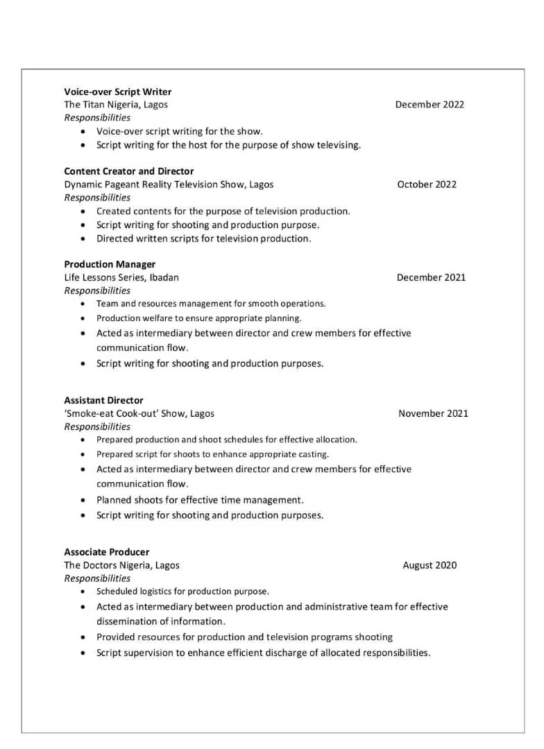 emmylyskilzpro1's tweet image. Hello beautiful people,

I am currently in search of employment and I’ll appreciate every support I can get to make this possible.

I have experience both in creative and administrative roles.

Attached to this post is my CV.

Thank you.