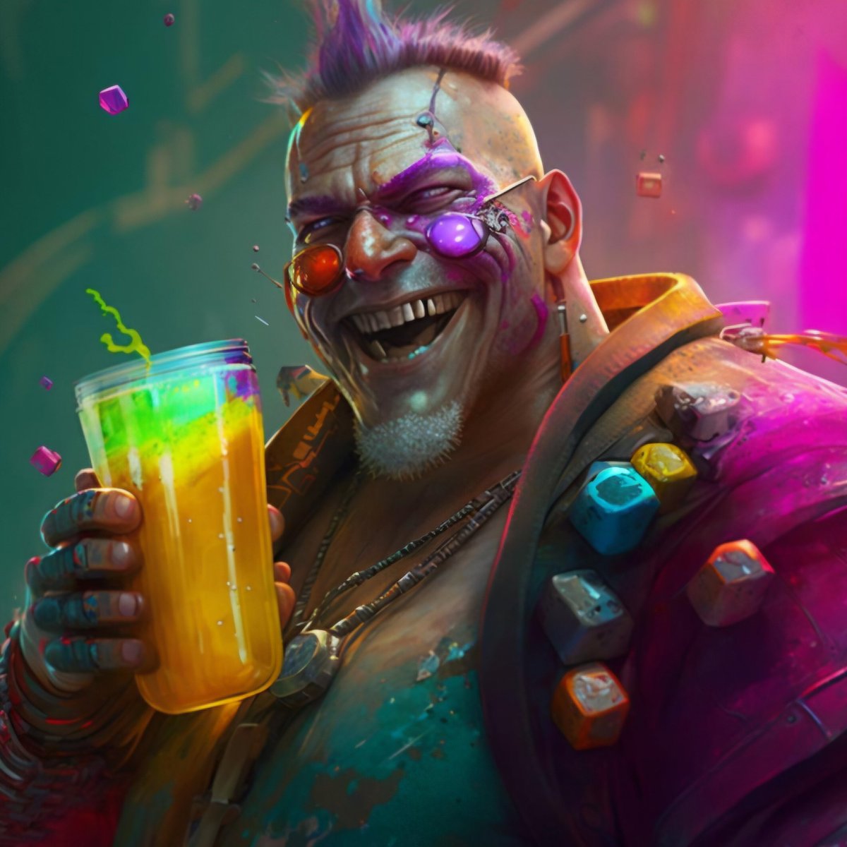 RichardKallelis's tweet image. Good morning everyone.  Happy Friday everyone 💯💯💯🎭🎭🎭
#Destabilized #Synthtopia #SYNTHKIDDOS #AwakenFromReality #SynthRelix #CyberForge #BeyondTheEnd #SynthtopiaXLoadedLions #BIOSYNTH #SYNTHETIX #TheOlympus #TheTitans #Biosphere #crofam #cryptonftcom @synthtopiaworld