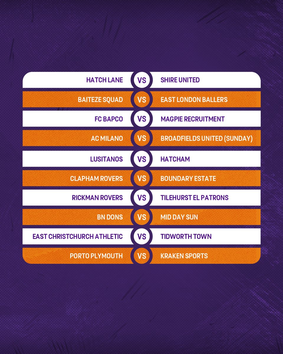 EnglandFootball's tweet image. This Sunday, the #FASundayCup is back for round 2! 🤩​
​
Here are all of the fixtures👇