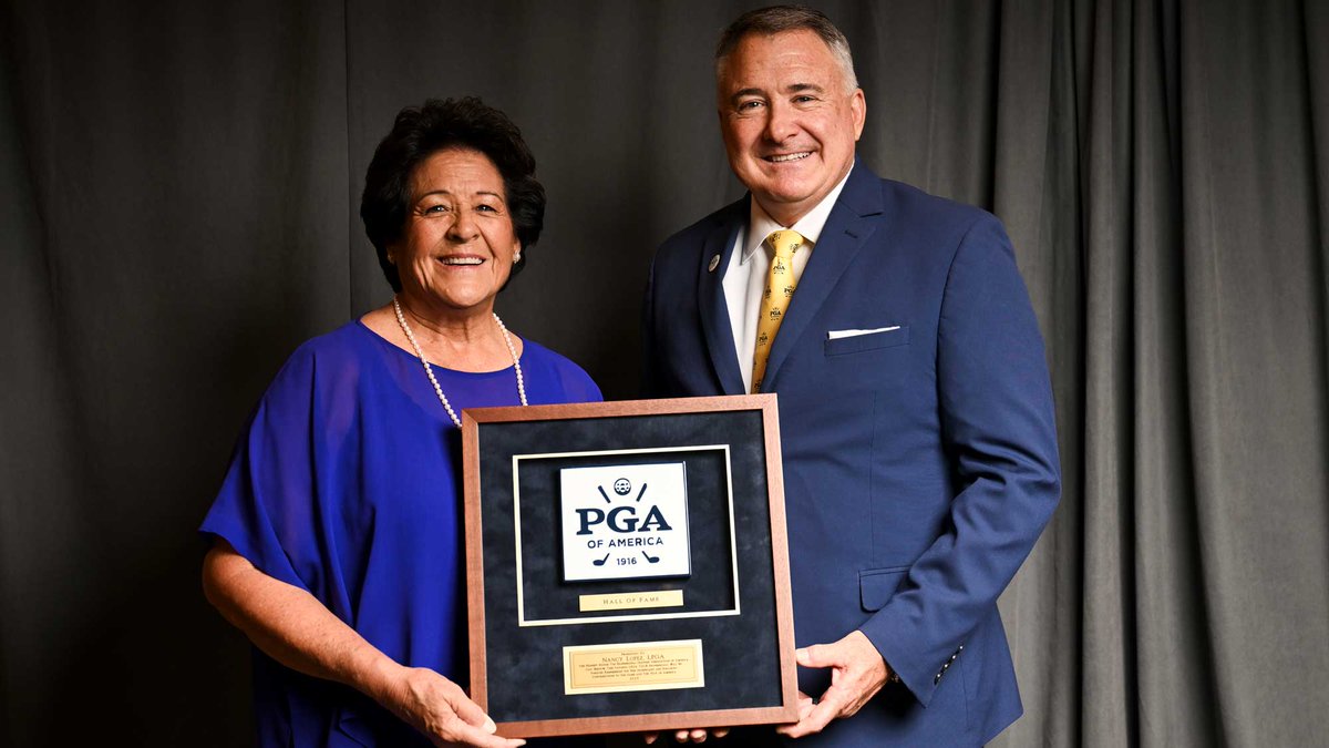 Congratulations to Women's Western Junior and Women's Western Amateur Champion Nancy Lopez on being inducted into the PGA of America Hall of Fame!

lpga.com/news/2025/pga-…