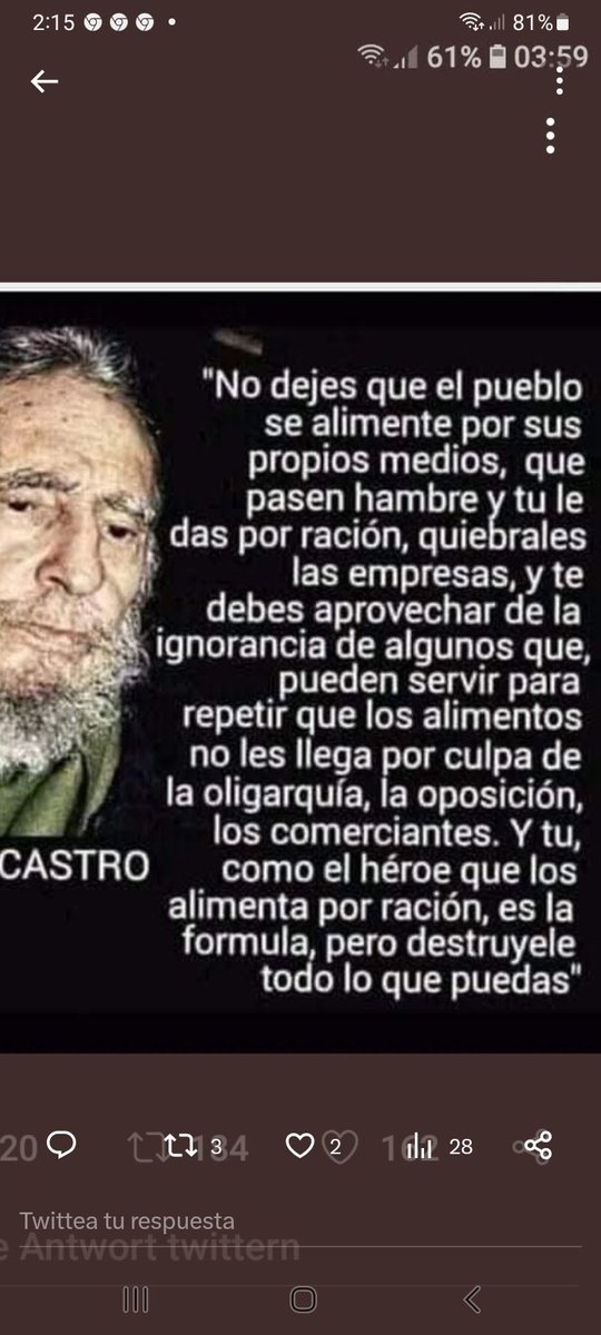 <a href="/paffenofficial/">Paffen Official 🇩🇪</a> <a href="/PactoHistorico/">Pacto Histórico Colombia</a> <a href="/ColombiaHumana_/">Colombia Humana</a> <a href="/GustavoBolivar/">Gustavo Bolívar</a> <a href="/petrogustavo/">Gustavo Petro</a> <a href="/PizarroMariaJo/">María José Pizarro Rodríguez</a> <a href="/delmarpizarro/">Mar Pizarro</a> <a href="/IvanCepedaCast/">Iván Cepeda Castro</a> <a href="/AlvaroUribeVel/">Álvaro Uribe Vélez</a> <a href="/MariaFdaCabal/">María Fernanda Cabal</a> <a href="/CeDemocratico/">Centro Democrático</a> <a href="/PalomaValenciaL/">Paloma Valencia L</a> <a href="/PaolaHolguin/">Paola Holguín 🇨🇴</a> <a href="/ComunesCoL/">Partido COMUNES 🌹</a> ÉL GUERRILLERO CRIMINAL GUSTAVO PETRO 
SABE LO QUÉ ESTÁ HACIENDO 
SIGUIENDO LAS INSTRUCCIONES DE FIDEL CASTRO HUGO CHAVEZ  DANIEL ORTEGA NICOLAS MADURO