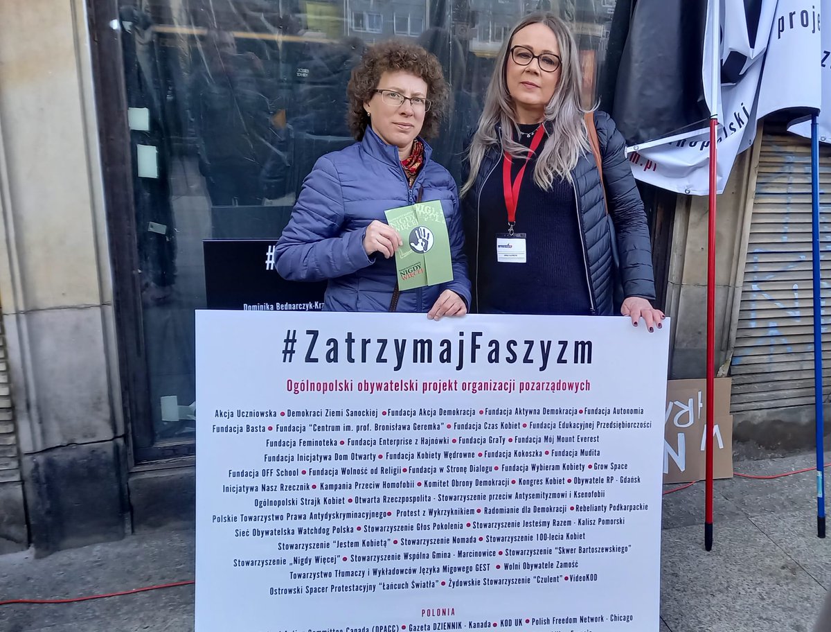 NEVER AGAIN/NIGDY WIĘCEJ tweet media