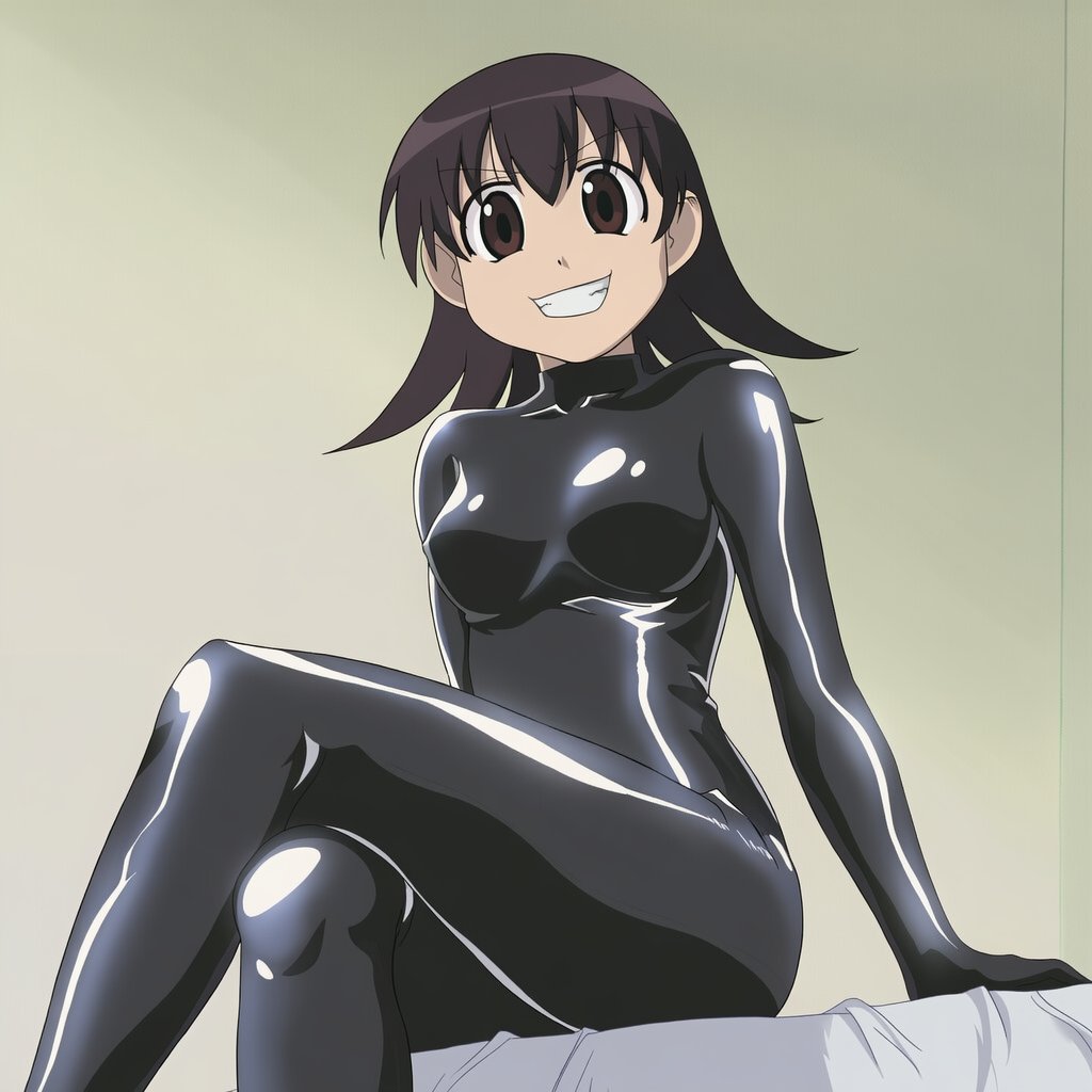 You know... You're kinda worried about the stuff Tomo has bought before you even met her, why does she own a latex bodysuit?