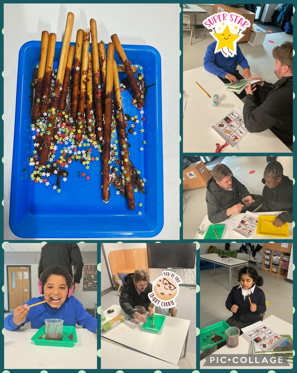 Orchards_School's tweet image. The children in Willowbank had a blast making firework breadsticks today! 🎆✨ They dipped them in chocolate, added sprinkles, and enjoyed them as a yummy afternoon treat. 😋 A fun way to end the week! 🌈🎉

#FireworkFun #LearningThroughPlay #SensoryCooking  @BrightFuturesET