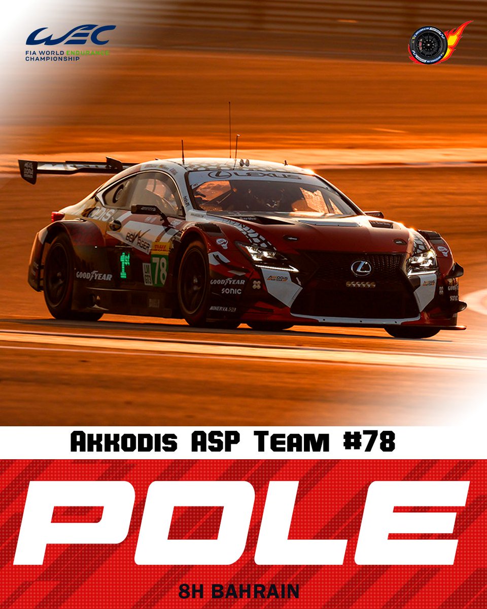 motorsporten_es's tweet image. POLE DEL TOYOTA N7 CON UN APLASTANTE 1-2 EN HYPERCAR!
Lexus domina en GT3 seguido de los Mercedes.
#WEC #Hyperpole #Bahrain