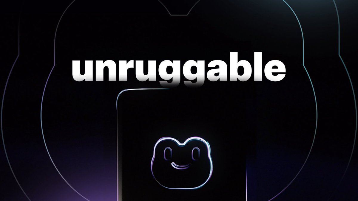 unruggable_io's tweet image. We started Unruggable a year and a half ago as a Hackathon idea.
 
No funding, just a small Solana-native team trying to build hardware that truly fit @solana.

Solana is the chain that made this possible.
