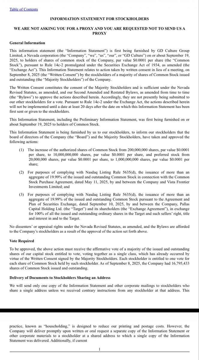cryptoAddicB's tweet photo. Some screenshots of the document… 
Basically they’re diluting every shareholder with a factor 50x. https://t.co/Z1IqucR39c
