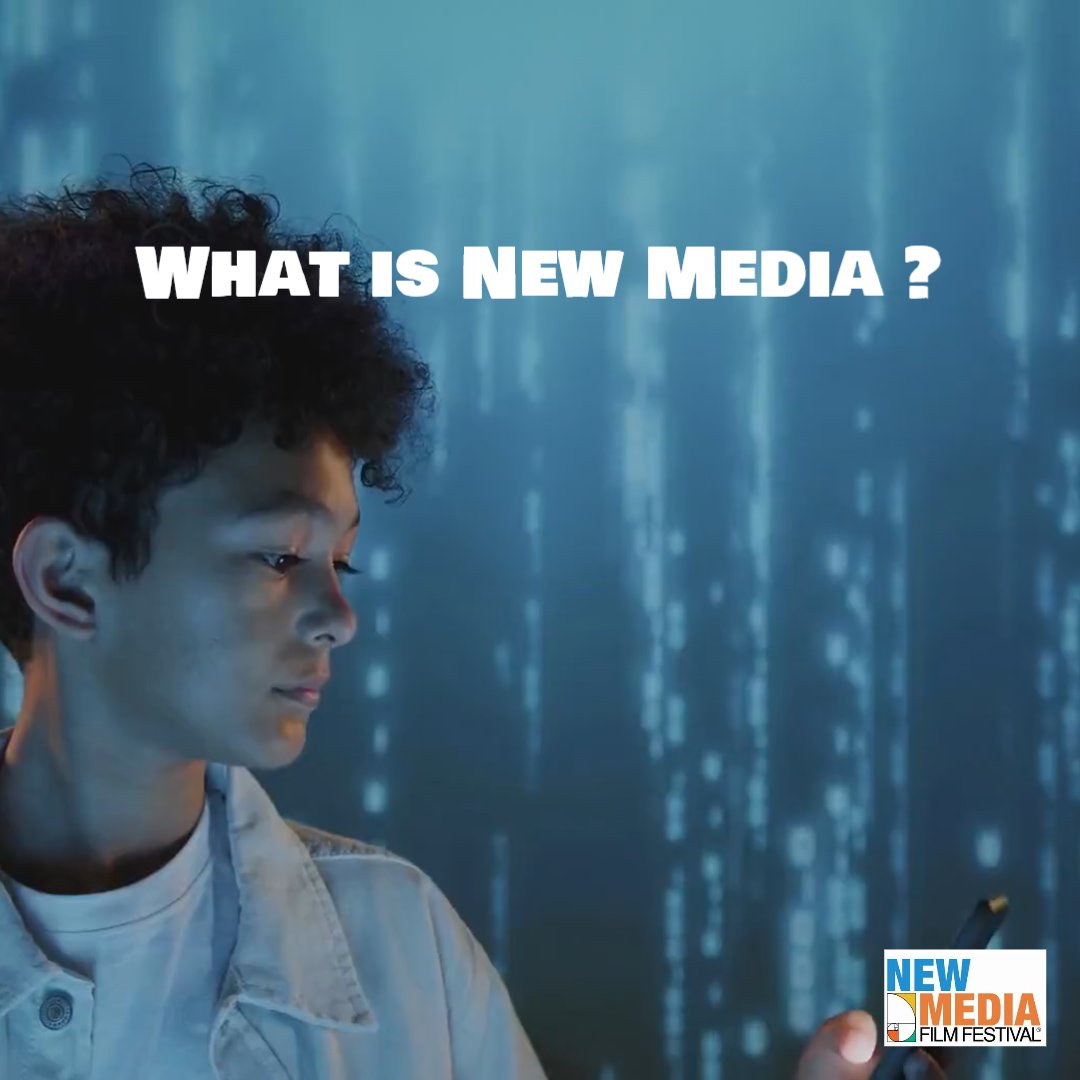 🧠 What is “new media”? You tell us by showing us. 
Submit your genre-defying work to the category that started it all. #NewMedia newmediafilmfestival.com #FilmFestival #NextGenStorytelling